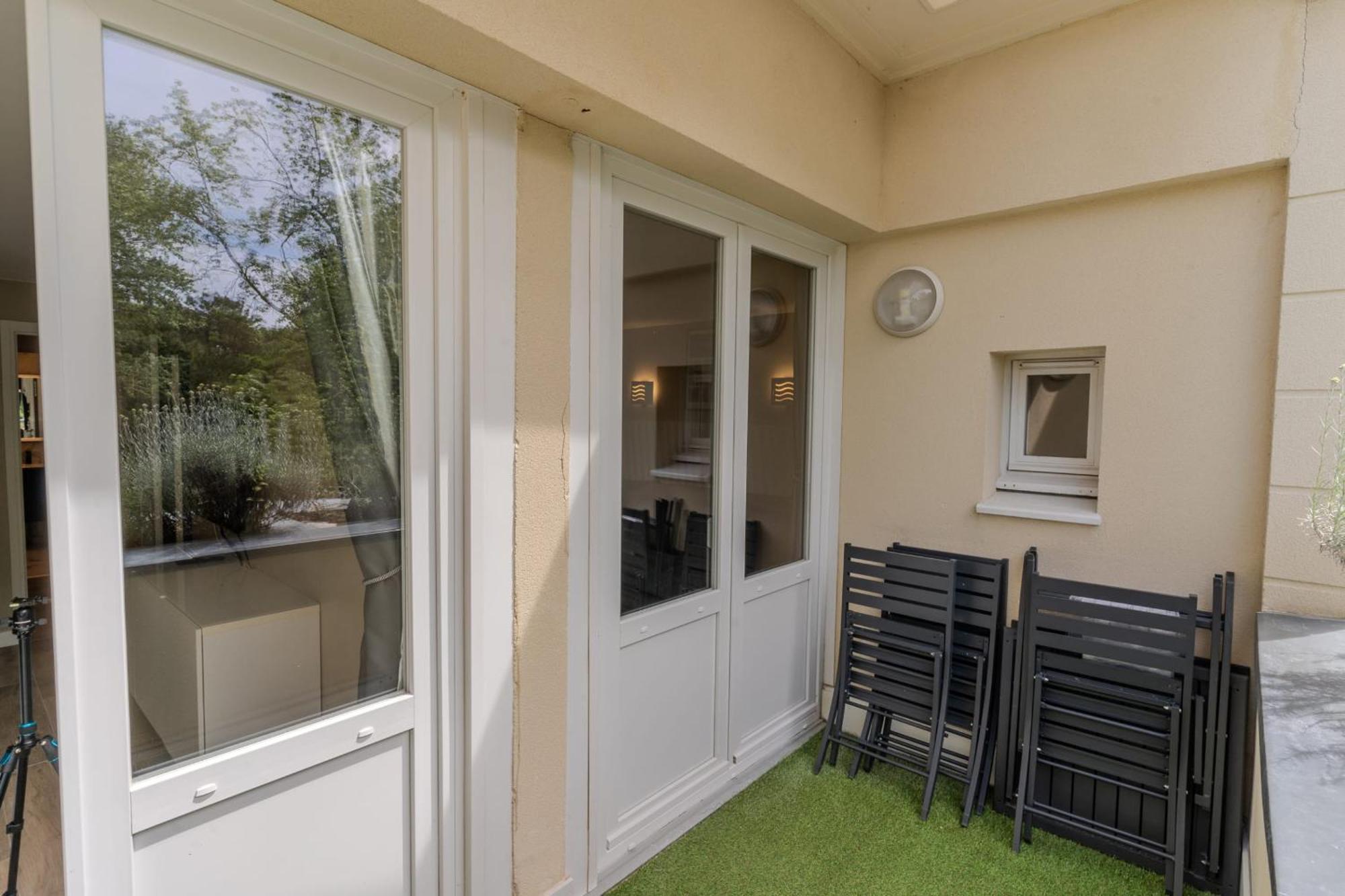 Very Nice Flat For 5 With Swimming Pool Tennis Court And Free Park Le Touquet Eksteriør billede